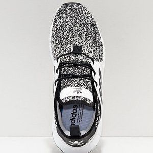 adidas xplorer grey black & white shoes